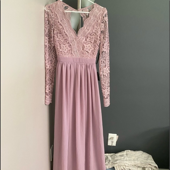 Lulus Awaken My Love Dusty Dress SOLD - Picture 7 of 11
